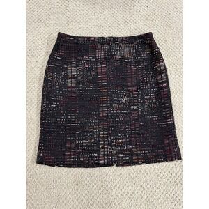 LOFT‎ women cotton blend skirt size 6